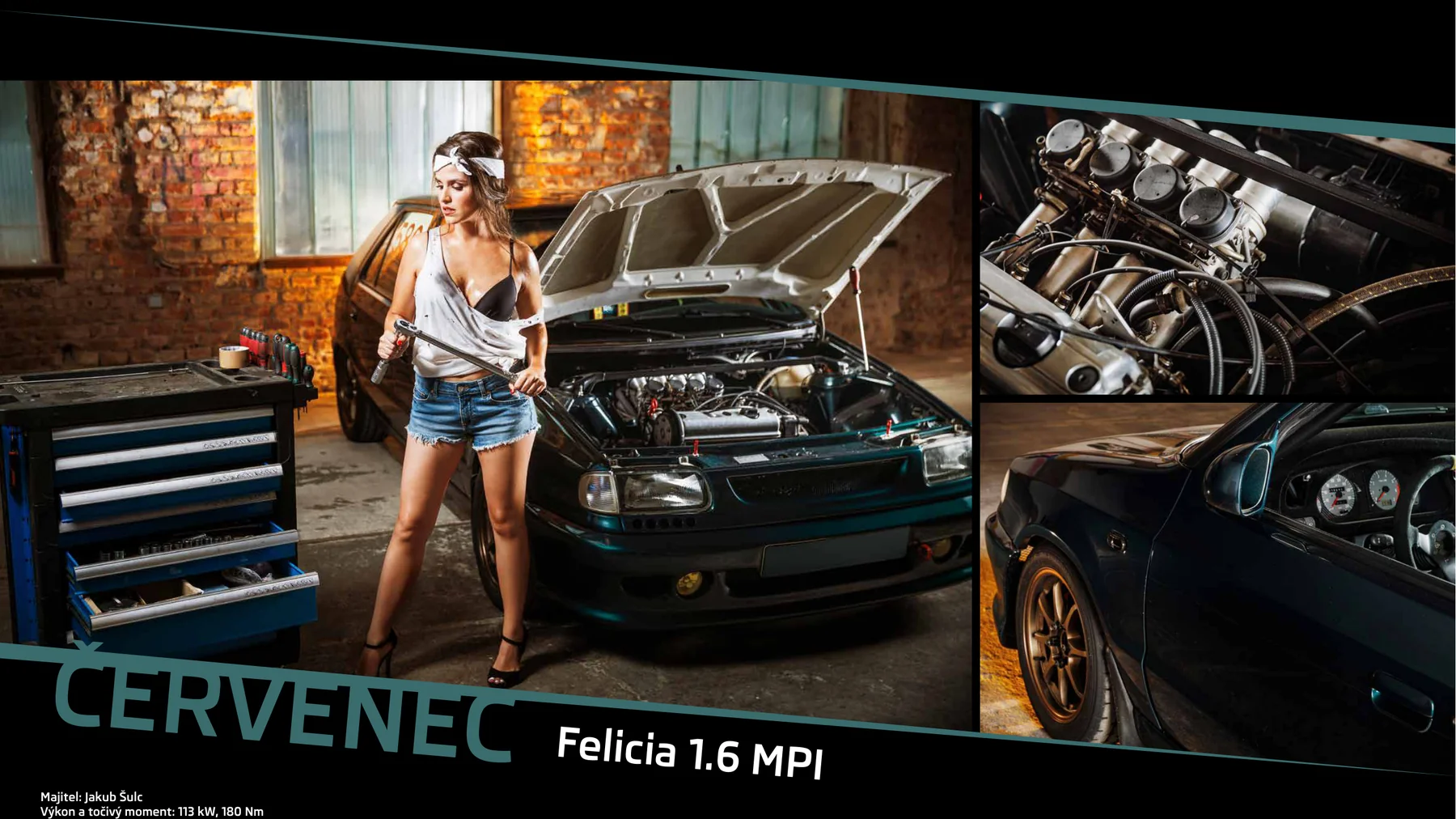 Škoda Felicia 1.6 MPI se sportovními úpravami