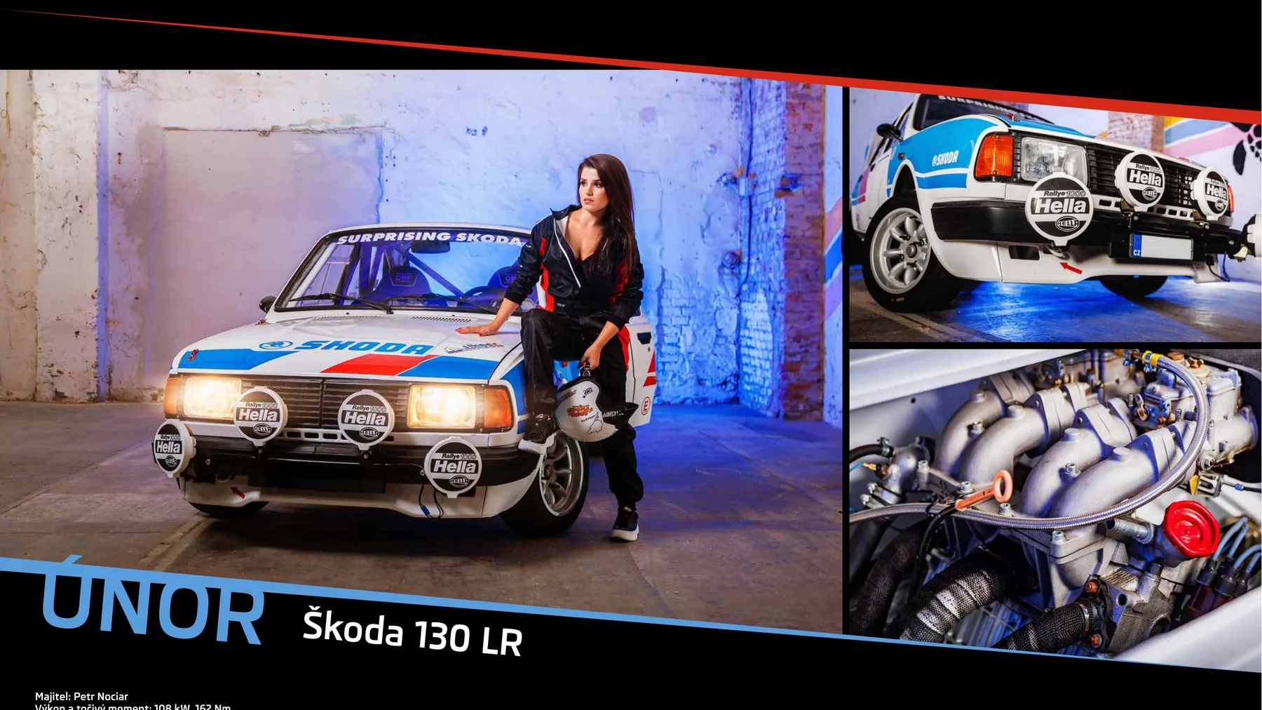 Škoda 130 LR rallyový speciál
