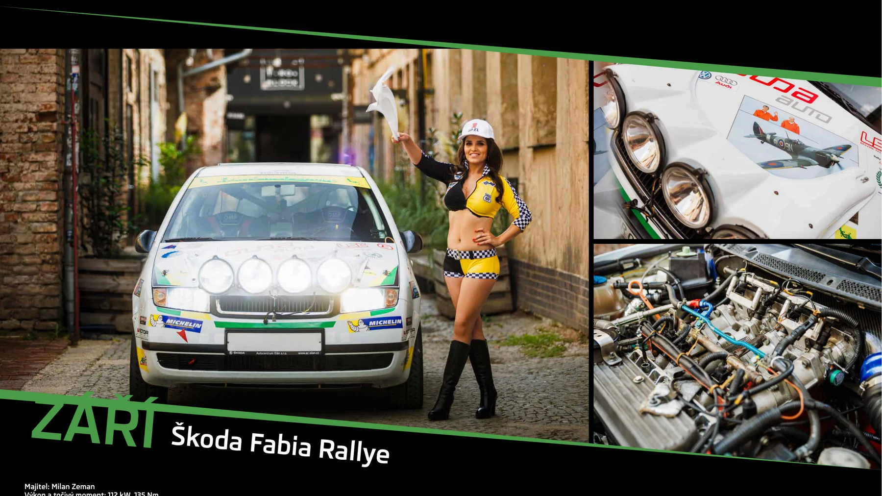 Škoda Fabia Rallye Milana Zemana