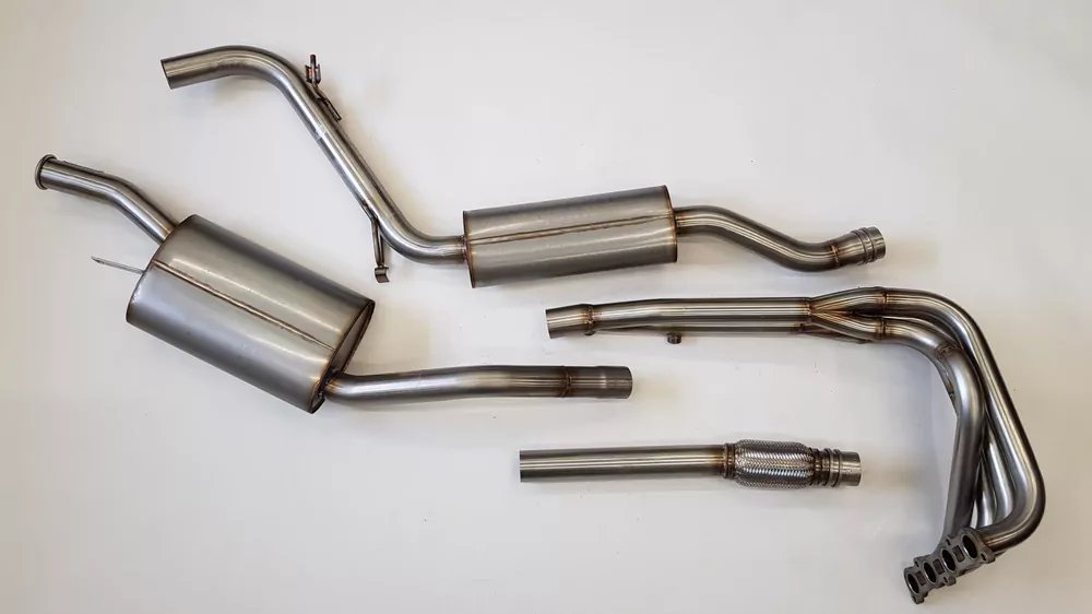 Kompletní nerezový výfukový systém Škoda Felicia 1.6 Race