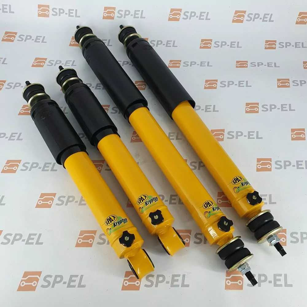 SPAX - Škoda 1000 MB, 1100 MB, 100, 105, 110, 120, 130 sada přední a zadní tuhostně nastavitelné tlumiče