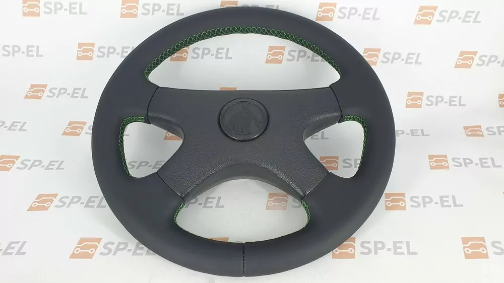 Volant Favorit - 4 ramenný - černá - zelená nit