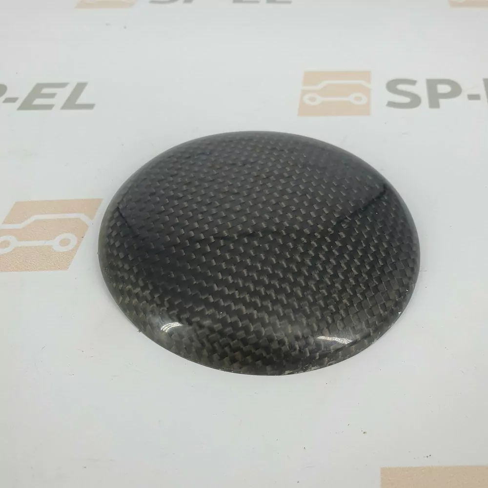 Karbon krytka znaku Škoda 90mm