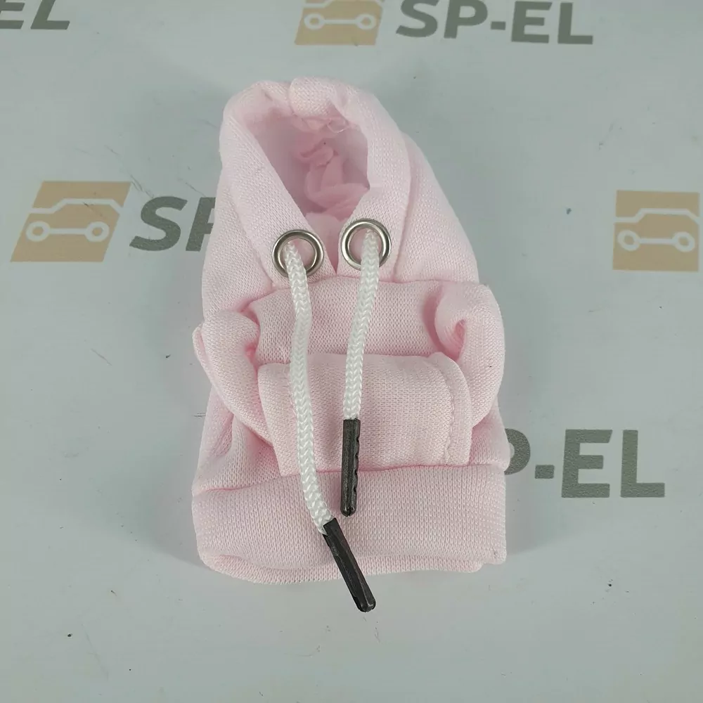 Návlek na řadící páku - mikinka "hoodie" Felicia - Růžová