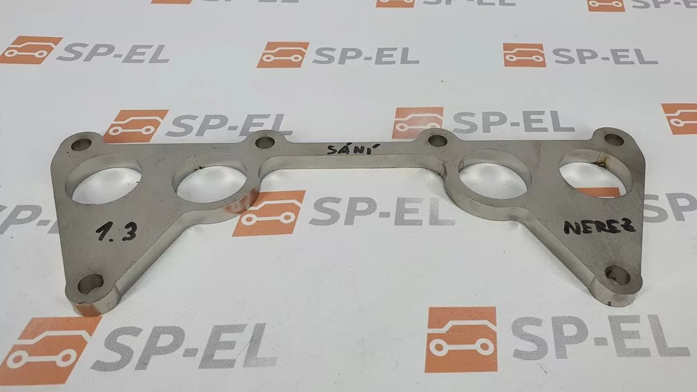 Nerezová příruba pro výrobu sacího potrubí Felicia 1.3MPI / Fabia 1.4MPI