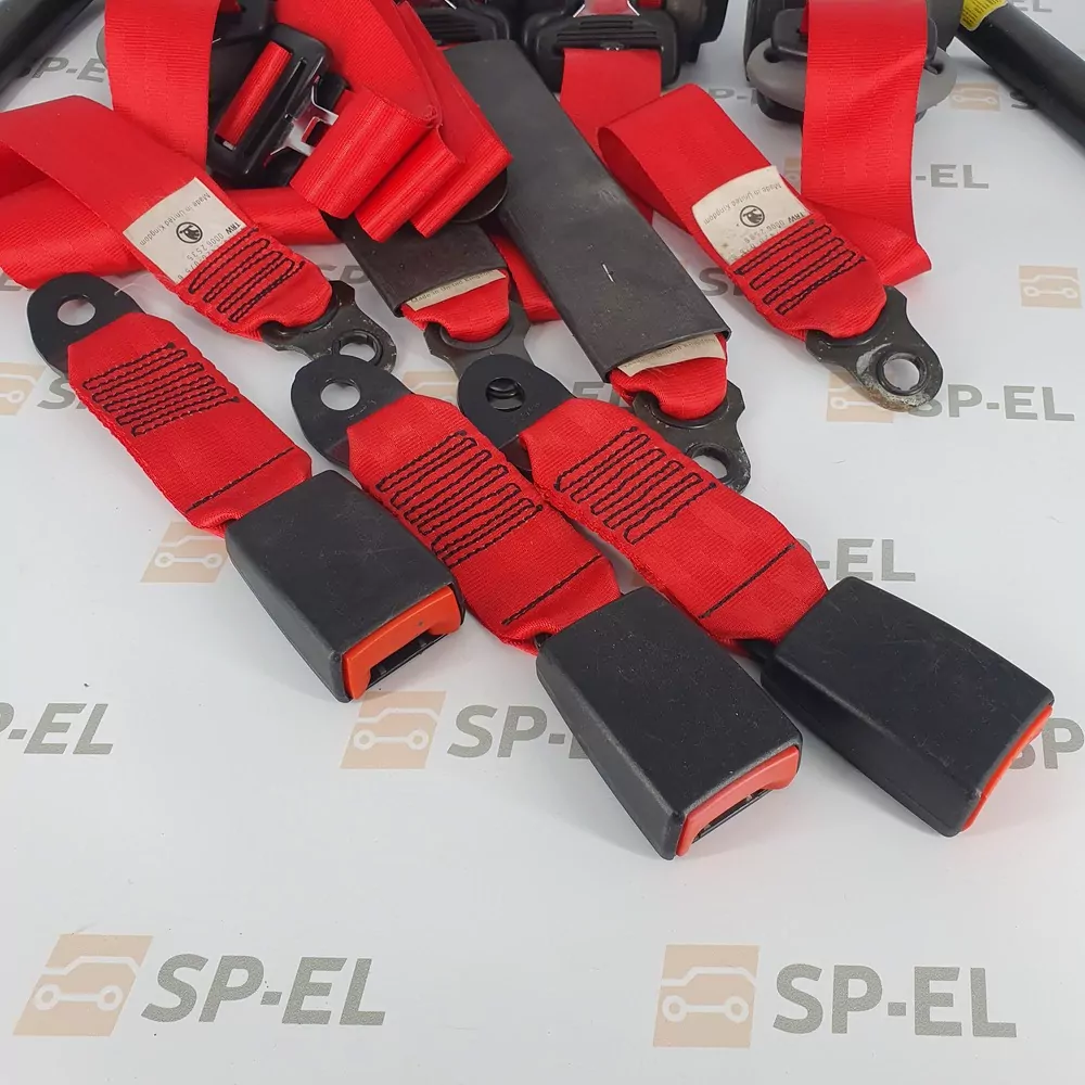 Bezpečnostní pásy - sada 5 ks - Felicia Sport Line - červená