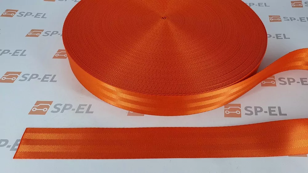 Bezpečnostní pásy - sada 5 ks - Felicia Color Line - oranžová