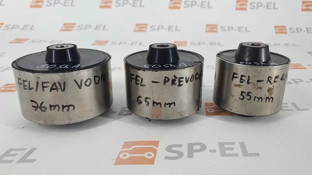 Tvrdé silentbloky - Felicia - kompletní sada pro motor a převodovku