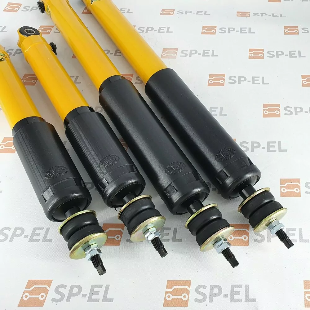 SPAX - Škoda 1000 MB, 1100 MB, 100, 105, 110, 120, 130 sada přední a zadní tuhostně nastavitelné tlumiče