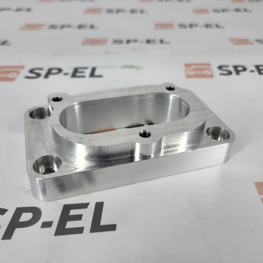 Podložka / redukce / adaptér / příruba pro sací potrubí Škoda 105, 130, 135, 136 (742 - zadní náhon - karburátor EDSR/SEDR ) na karburátor Pierburg / LEKR (Škoda Favorit)