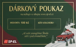 Dárkový poukaz / voucher v hodnotě 100 kč