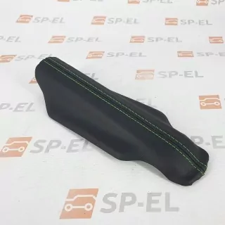 Krytka ruční brzdy - kůže - světle zelená