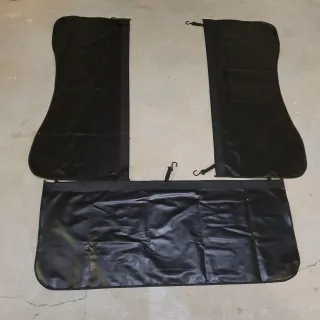 Magnetická ochranná montážní plachta na karoserii - sada 3 ks velikost XS pro menší automobily