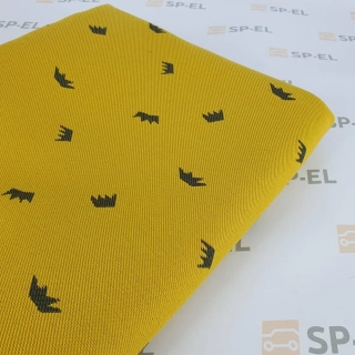 Potahová látka Felicia Fun / Colorline žlutá