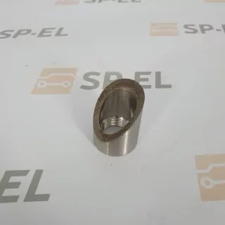 Adaptér na lambda sondu M18 x 1,5mm k navaření, osazení s radiusem, úhel 45°