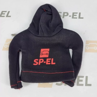 Návlek na řadící páku - mikinka "hoodie" Felicia Sportline - červená