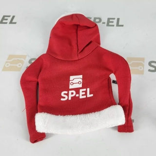 Návlek na řadící páku - mikinka "hoodie" Felicia - Santa Claus