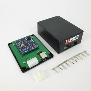 3D Color MFD - motherboard a box s konektory