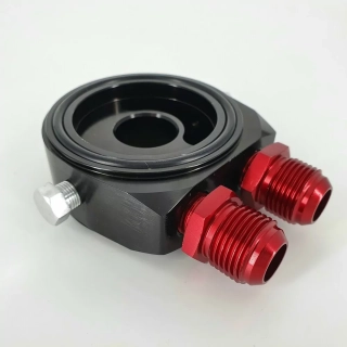 Adaptér pod olejový filtr s výstupem pro olejový chladič