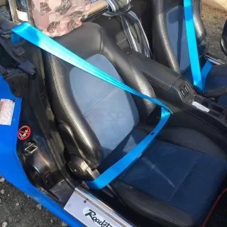 Bezpečnostní pásy - sada 2 ks - Mazda Miata - modrá